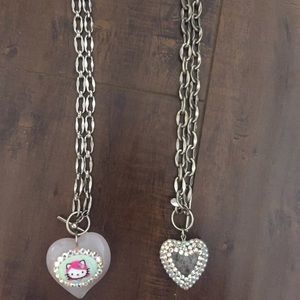 Tarina Tarantino Hello Kitty and Heart Necklace
